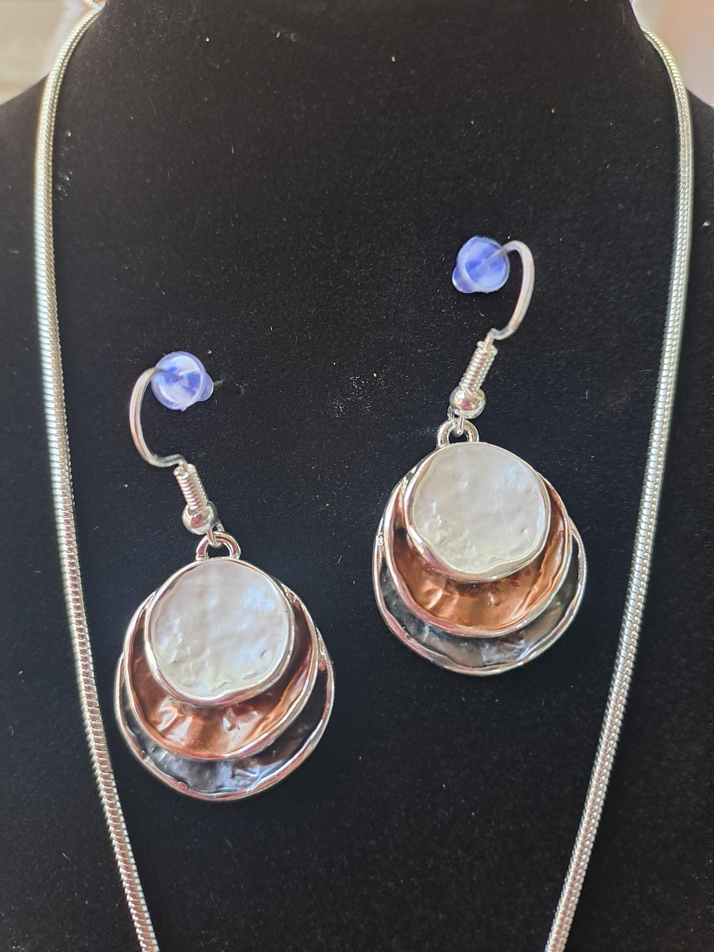 Smart Layered Necklace and Earrings