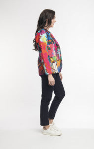Orientique Printed Blazer