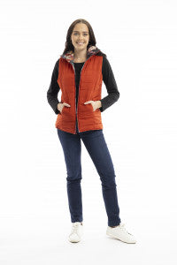 Orientique Reversible Puffer Vest