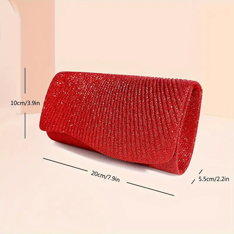 Sparkly Clutch Bag (4 Colours)