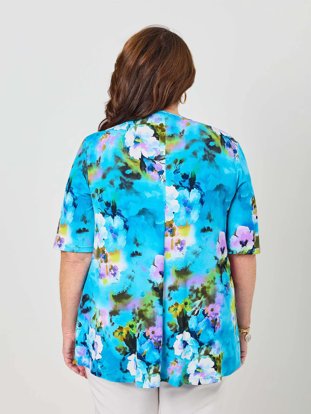 Swish Flattering Inverted Pleat Front Top