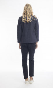 Orientique Organic Cotton Blazer (Green or Navy)