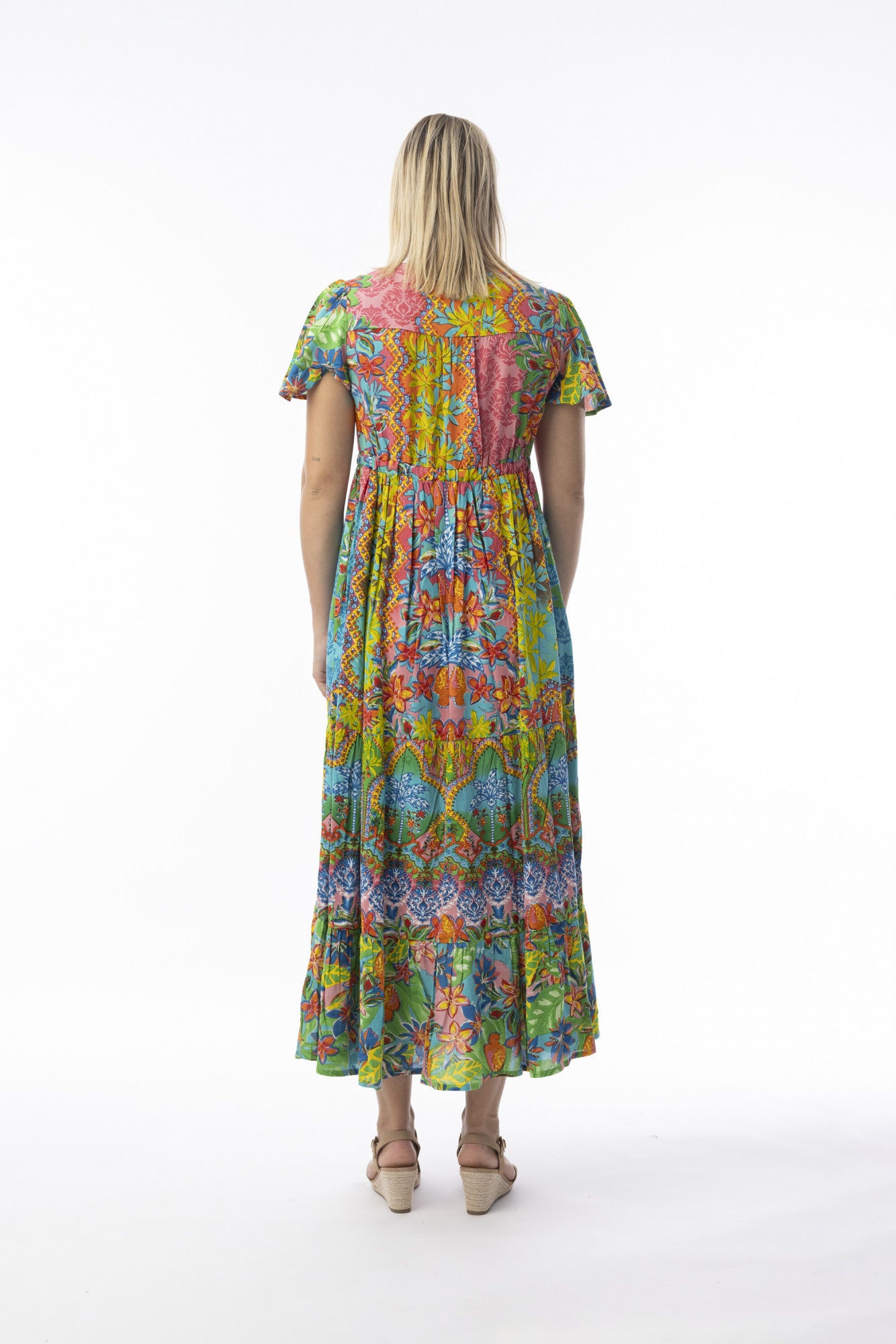 Orientique Rayon Maxi Dress