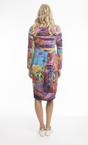 Orientique Stretch Bubble Dress