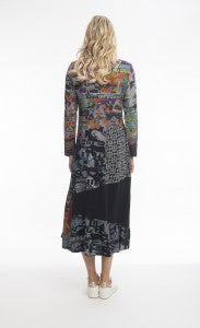 Orientique Stretch Organic Cotton Dress