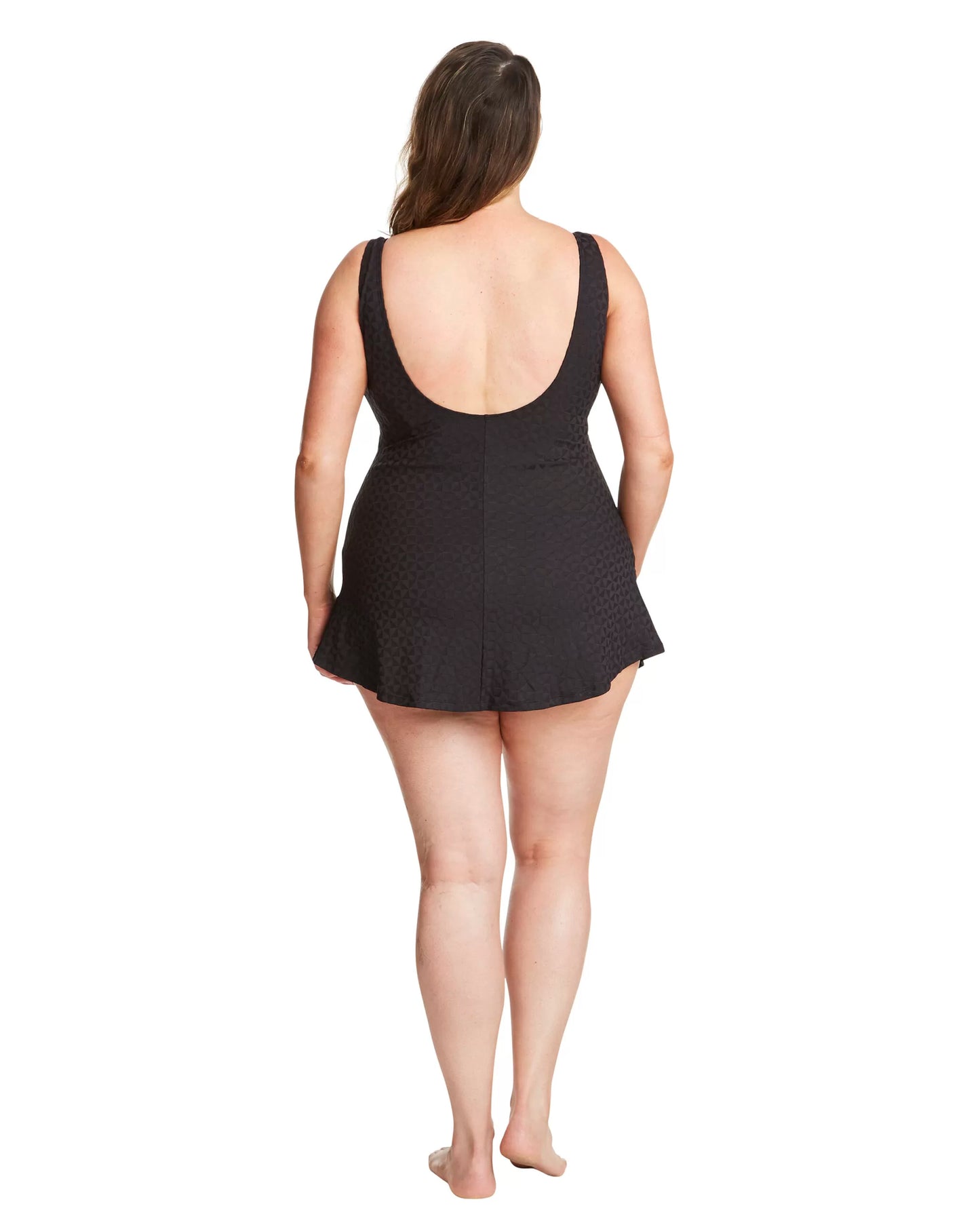 Genevieve Black Swimdress