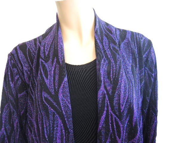 Party Girl Purple Sparkle Jacket