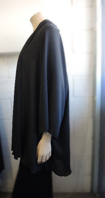 Party Girl Black Georgette Jacket