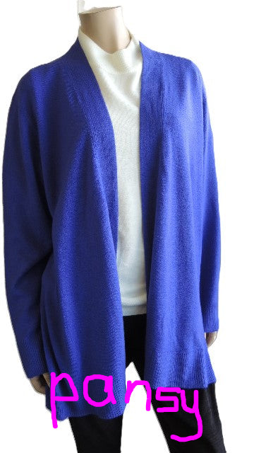 Jillian Soft Knit Edge to Edge Jacket (many colours)