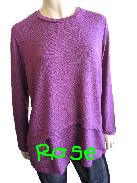 Maglia Flattering Layer Top (Many Colours)