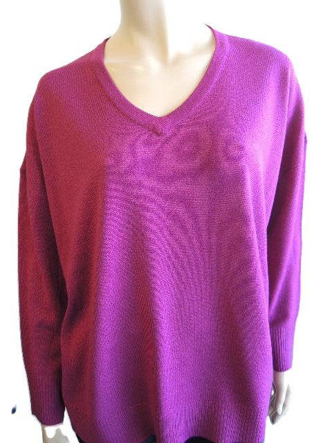 Jillian Soft Knit Modern V Tunic (Many Colours)