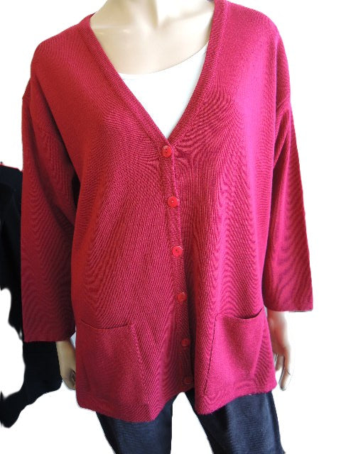 Big Scene Wool Blend Cardigan