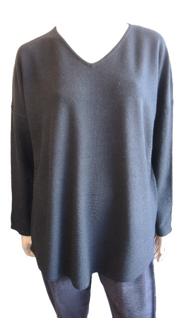 Maglia Wool/Cashmere V Neck Tunic (3 Colours)