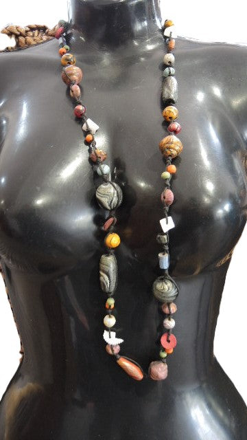 Long Bead Necklace