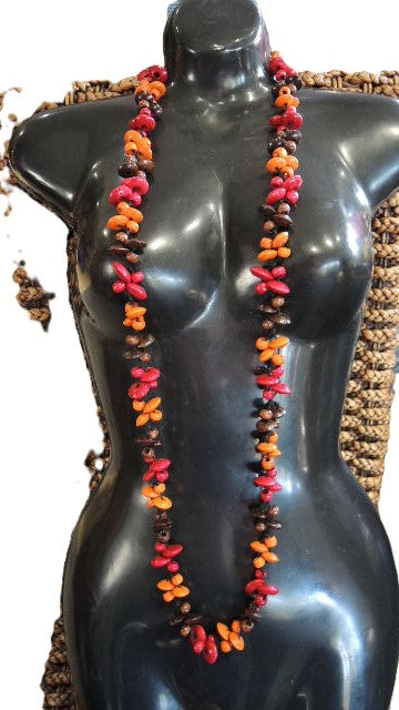 Longer length Wooden Necklace