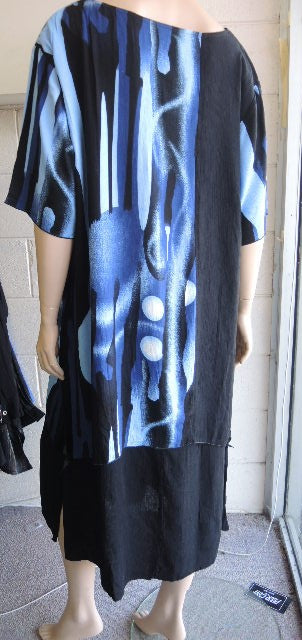 Plusss Crinkle Rayon Dress