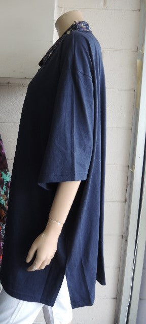 Plusss Stretch Polo Top