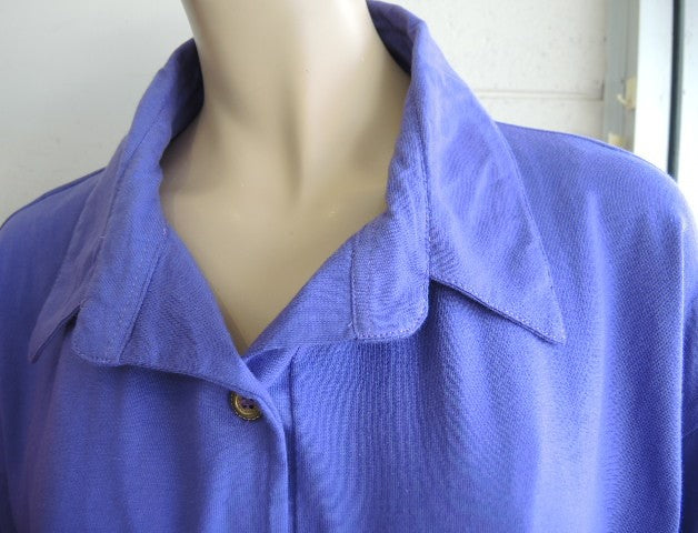 Plusss Stretch Cotton Polo Top (Many Colours)