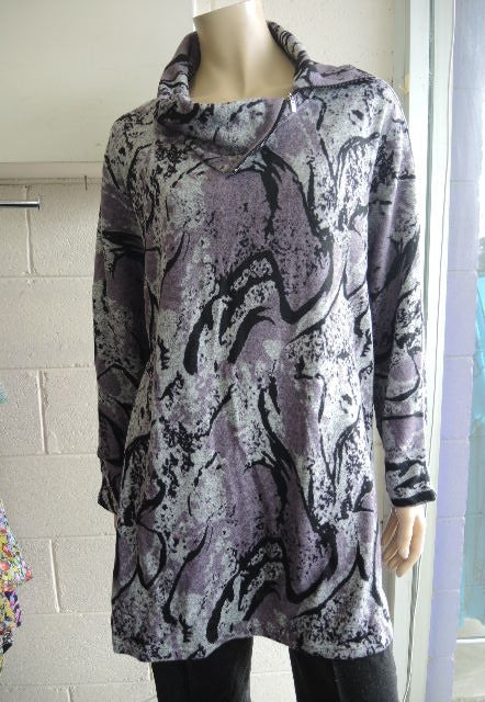 ls ruffle collar top