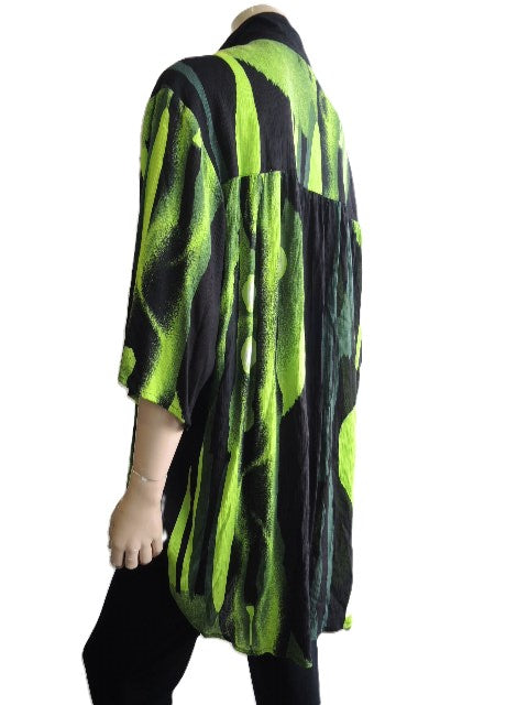 Plusss Crinkle Rayon Shirt