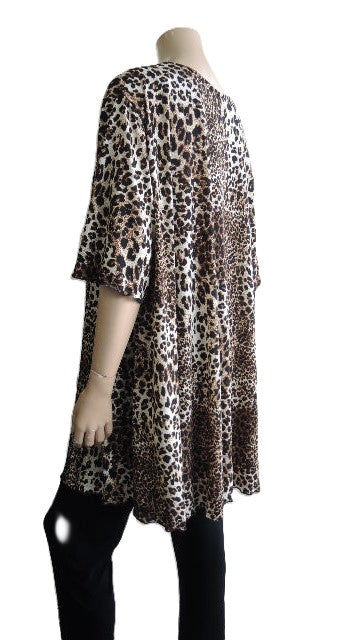 Shelz Flattering V Neck Top