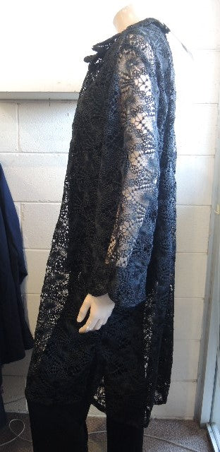 LS Collection Long Line Lace Jacket