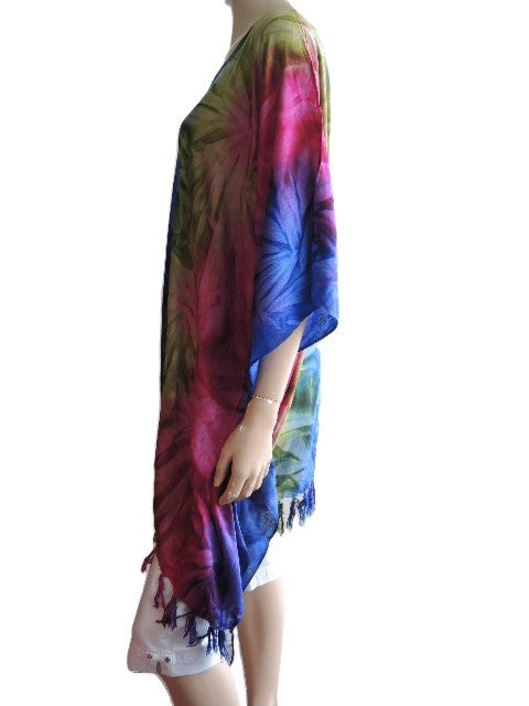 Plusss Rainbow Rayon Kaftan