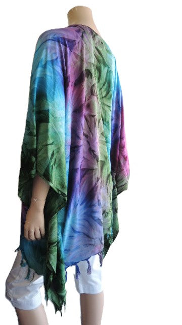 Plusss Rayon Kaftan Top