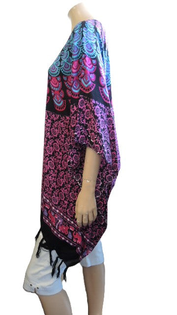 Plusss Rayon Kaftan Top