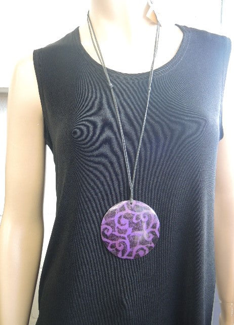 Purple Pendant