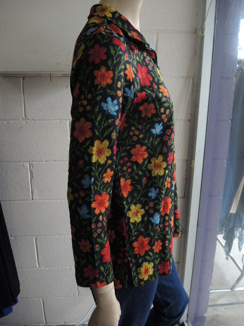 LS Collection Flower Stretch Top