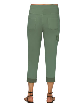 Etalia Zip Detail Magic Pants (White or sage)