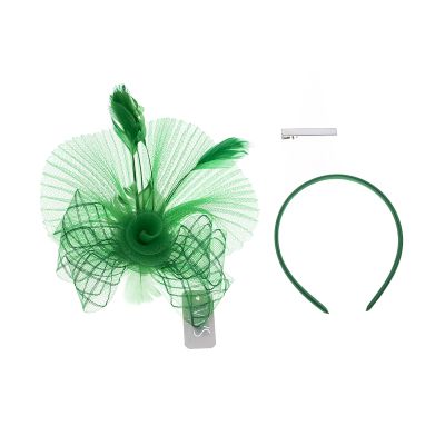 Stylish Fascinator (Pink or Green)