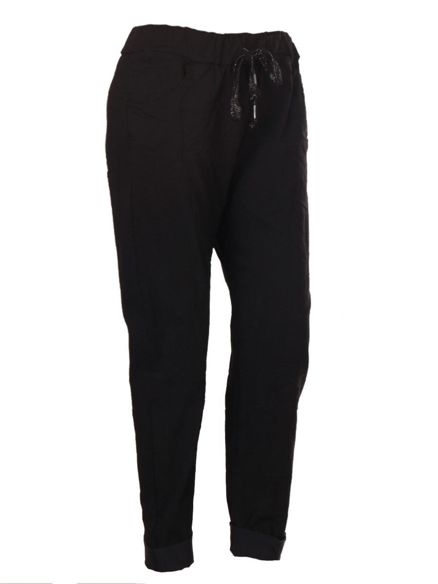 Italian Made Magic Pants (Black, Navy, Mocha)