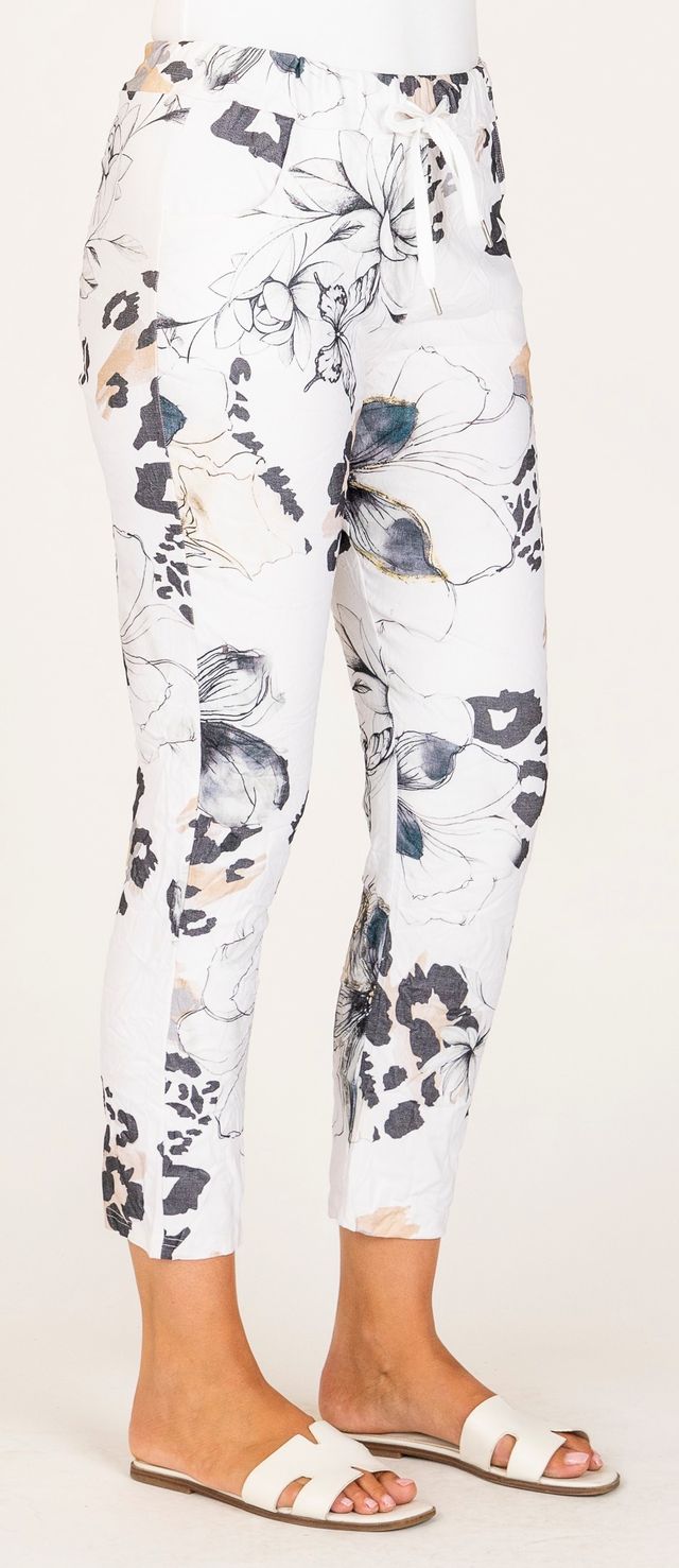 Maglia Stretch Patterned Pants