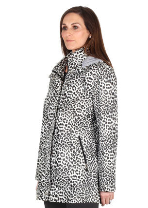Jillian Waterproof Leopard Jacket