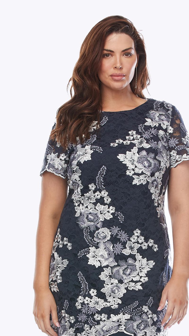 Layla Jones Embroidered Lace Dress