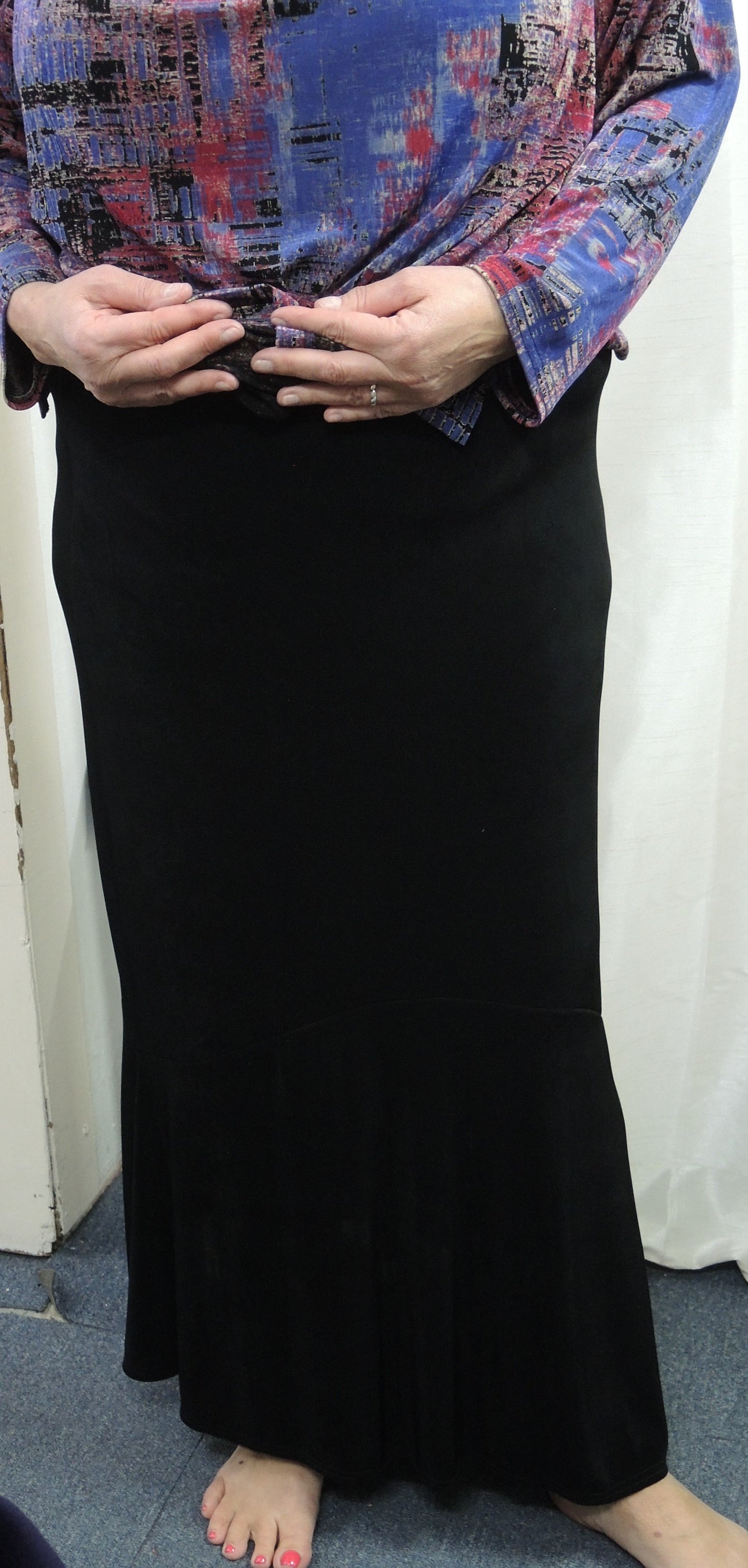 PeerGynt Long Waterfall skirt (many colours)