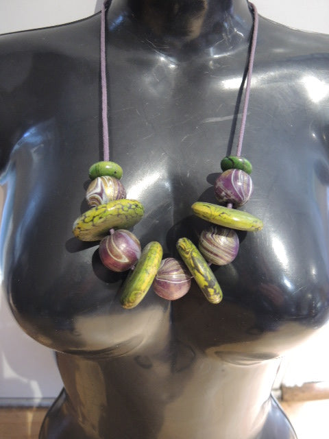 Handmade Wooden Necklace