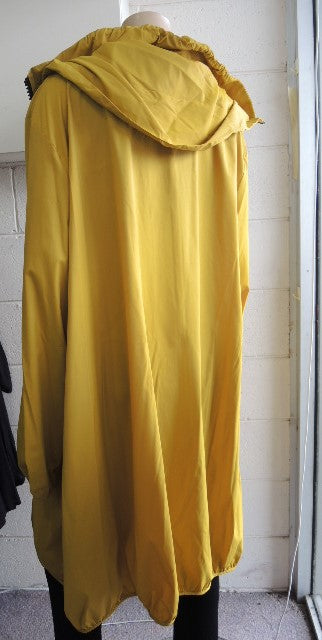 LS Collection Waterproof Raincoat ((Black or Mustard)