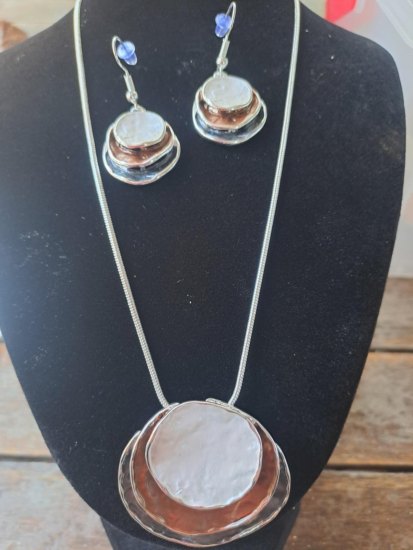 Smart Layered Necklace and Earrings