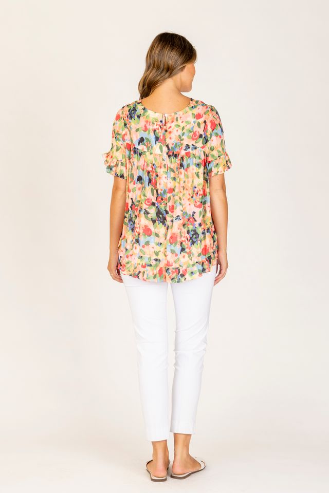 Renoma Cotton Frill Top