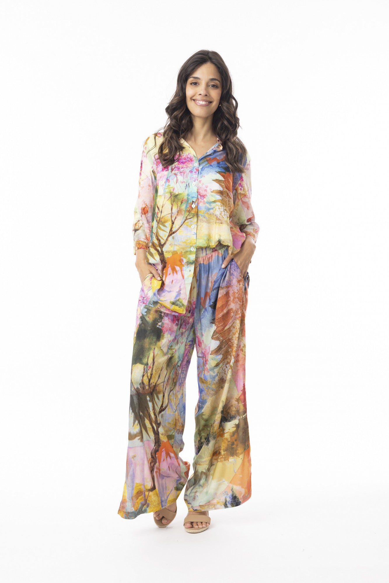 Orientique Digital Print Shirt