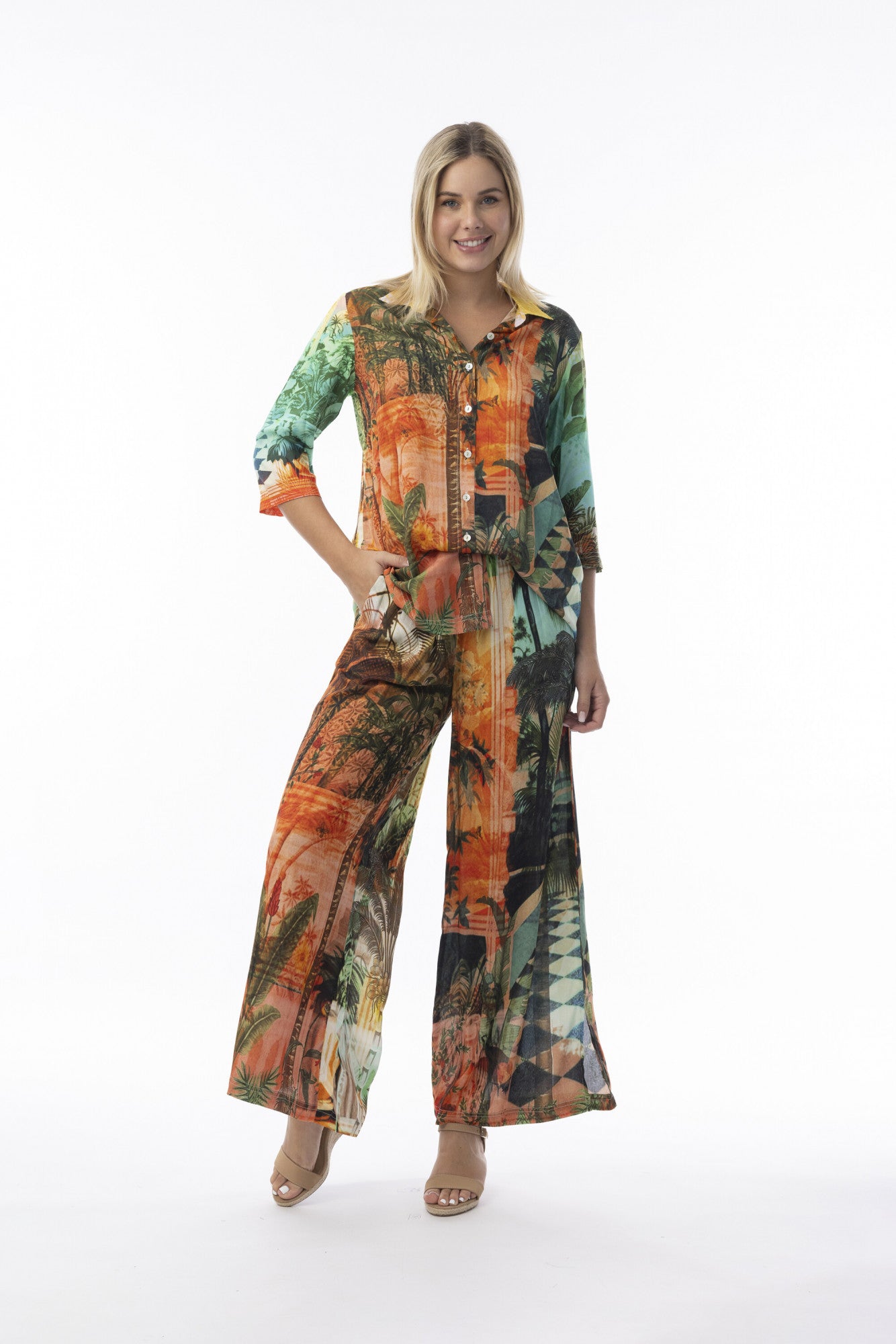 Orientique Vintage Tropical Pants