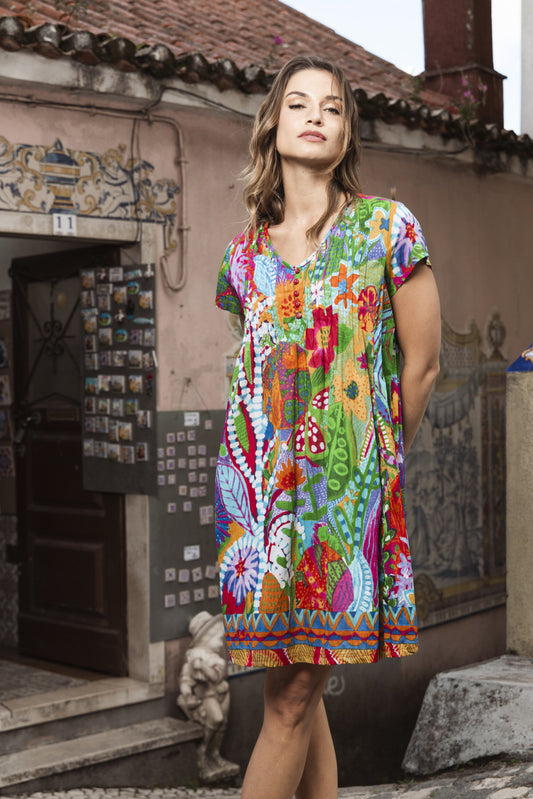 Orientique Ezy Fit Organic Cotton Dress