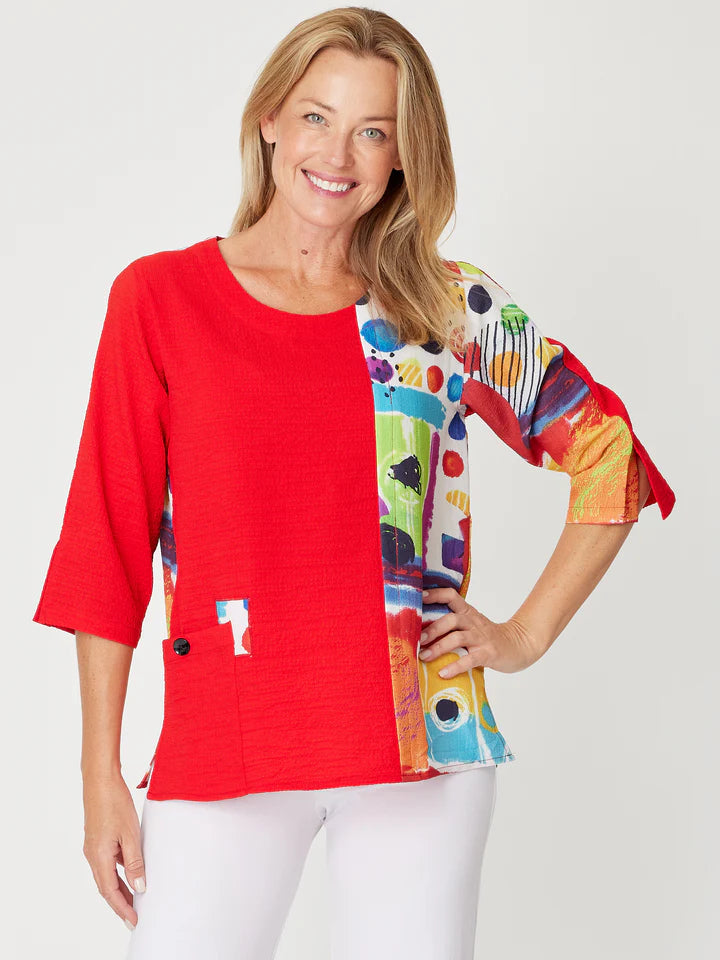 Cordelia St Spliced Top