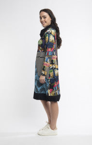 Orientique Patchwork Stretch Dress