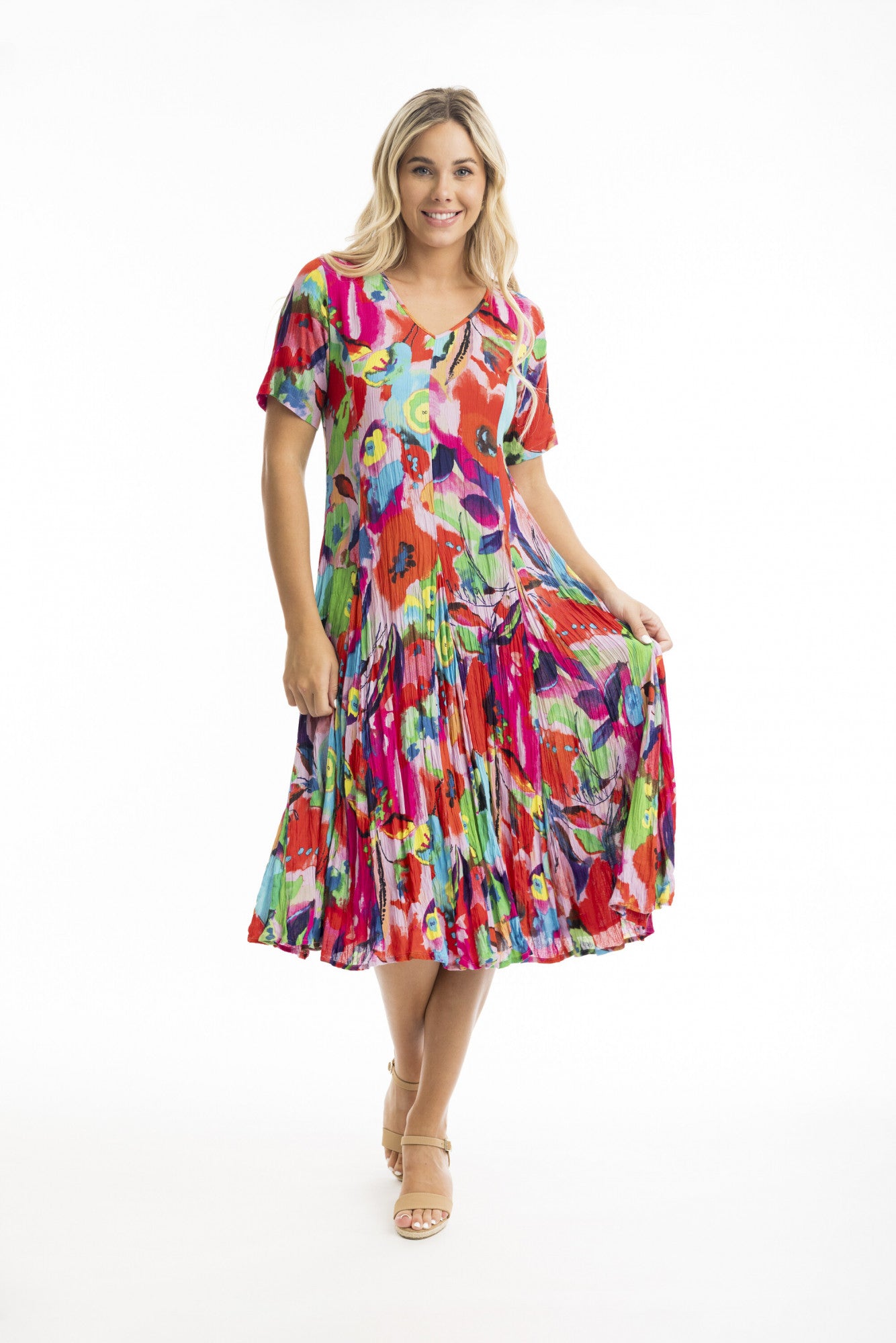 Orientique Nevis Godet Dress