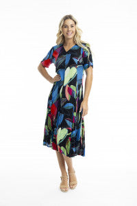 Orientique Seychelles Godet Dress