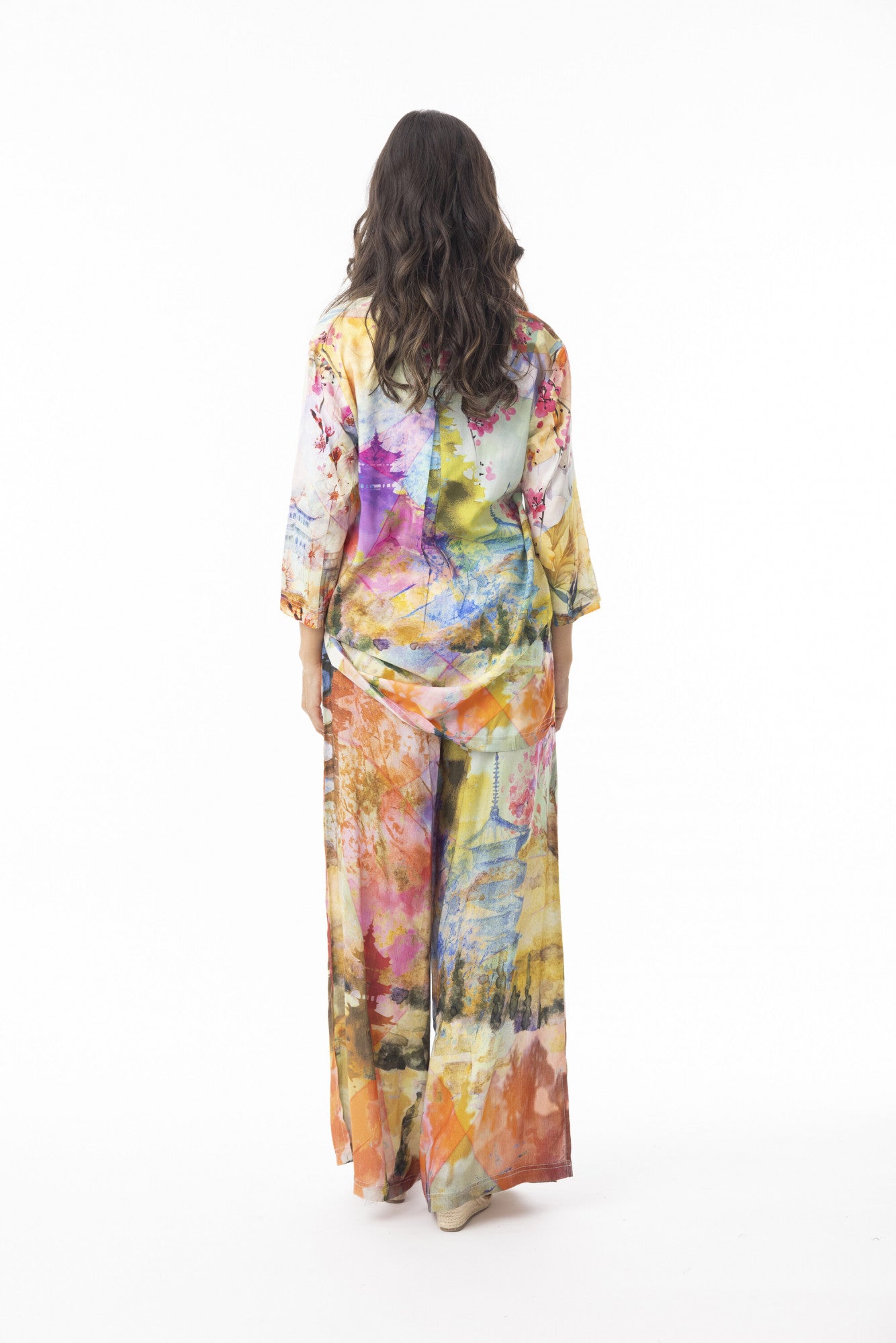 Orientique Digital Print Pants